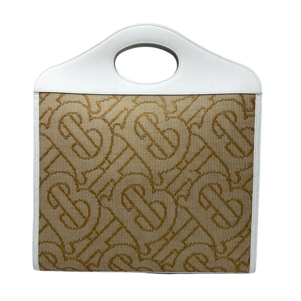 Burberry Beige Medium Pocket Bag Shoulder Bag $1490 - Picture 6 of 10